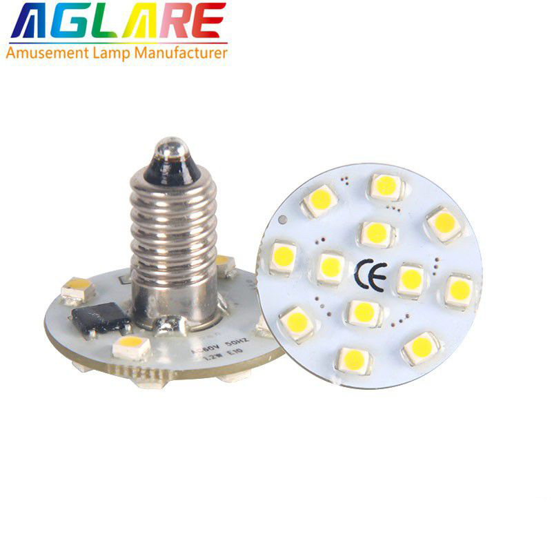 AC24/60/110v LED E10游乐场灯泡 E10镙口灯珠 