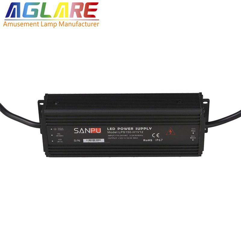 150W DC 12/24V 12.5A IP65 led switching power supply