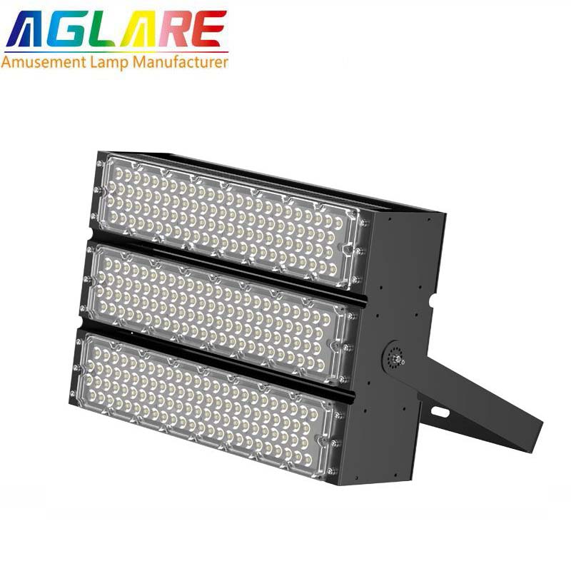 RGB投光灯750W 景观灯LED彩色投光灯游乐园公园景观户外照明